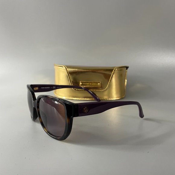 TORY BURCH TY9023 Tortoise Purple Women\'s Sunglasses
